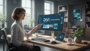 e commerce divi woocommerce